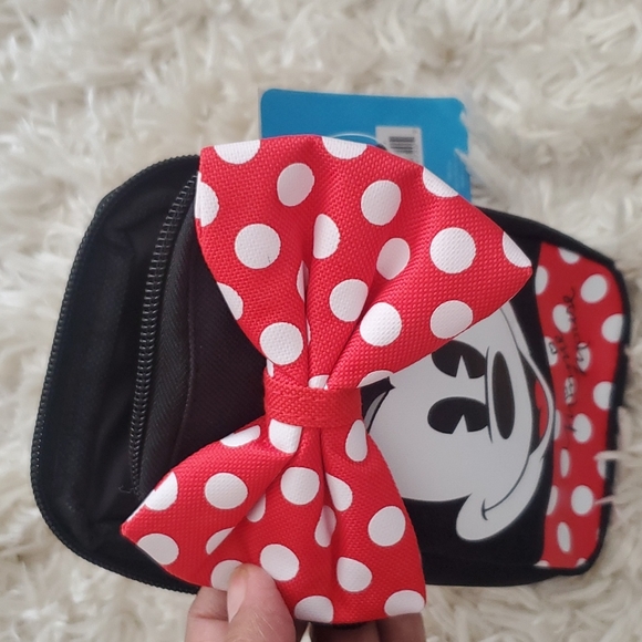 Mini Mouse Wristlet Phone Holder Mini Purse Red Black Ruz Grupo - Picture 4 of 8